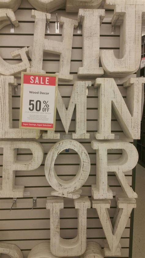 wall letters and numbers hobby lobby